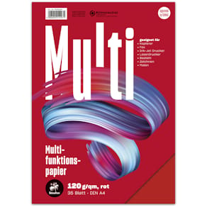 Kopierpapier STAUFEN STYLE, A4, 120 g/m², 35 Blatt, rot