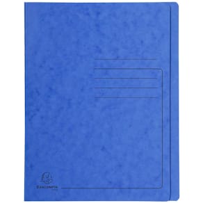 Schnellhefter Exacompta, A4, Karton, blau