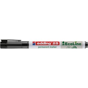 Permanentmarker edding EcoLine e25, 1 mm, schwarz