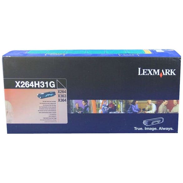 Toner LEXMARK X264H31G 9K sort