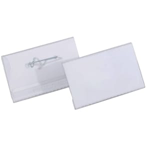 Namensschild Durable, 100 Stück, 40 x 75 mm