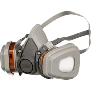 Mondmasker 3M 6002KIT-1, herbruikbaar, vervangbare filters, A2P2