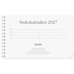 Burde Veckokalendern 2027 refill