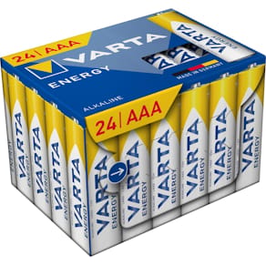 Batterijen Varta Energy AAA, pak van 24 stuks