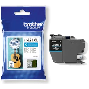 LC421XLC Cyan ink cartridge XL 500page