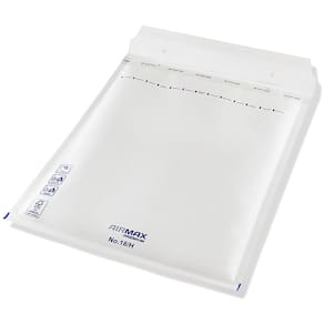 Boblepose 18/H kortside, 270x360 mm hvid FSC, 100 stk