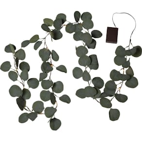 Ljusslinga Eucalyptus timer 180cm