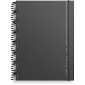Kalender Organizer & Notes 2026 svart