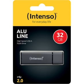 USB-Stick Intenso Alu Line, USB 2.0, 32 GB, anthrazit