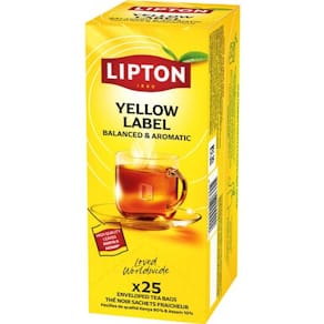 Te LIPTON påse Yellow Label 25/fp