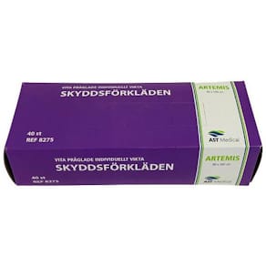 Förkläde 80x160cm box vit 40/fp
