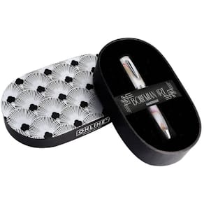 Kugelschreiber Online Metall, weiß