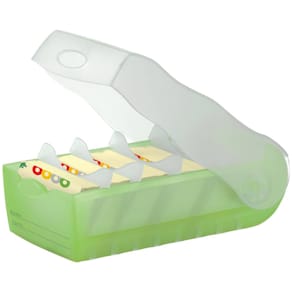 Karteibox HAN CROCO, A8, transluzent-grün