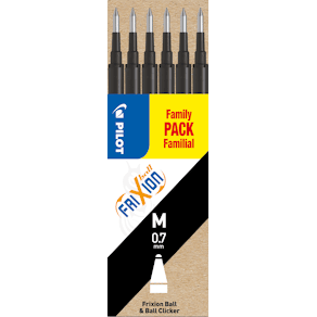 Frixion Clicker 0,7 refill sort (6)