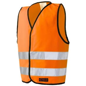 Reflexväst med Kardborre XL orange