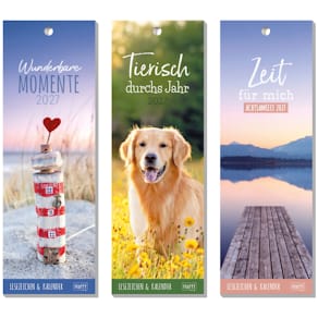 Lesezeichenkalender HÄFFT 2027, sort.