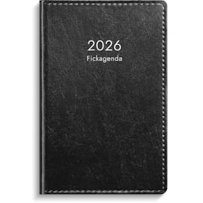 Fickagenda 2026 svart