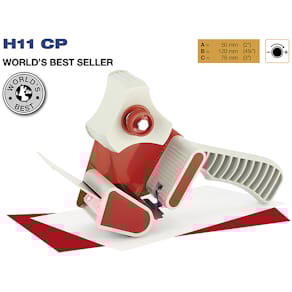 Pakketapedispenser H11CP med bremse, 1 stk