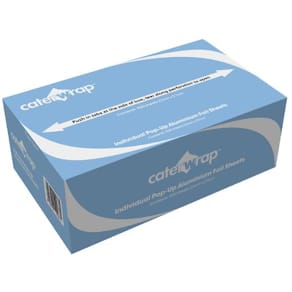 Aluminiumsfolie 23cmx27cm 13my (500)