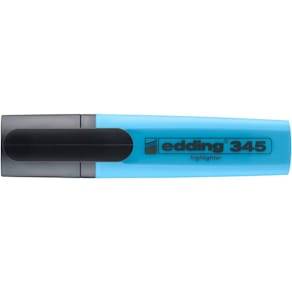 Textmarker edding, neonhellblau