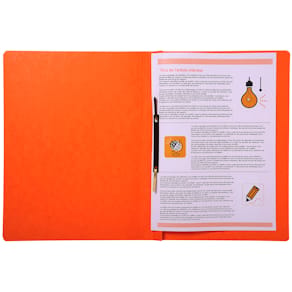 Schnellhefter Exacompta, Karton, A4, orange
