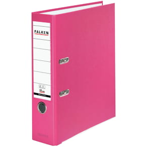 Ordner Falken S80, 8 cm, pink