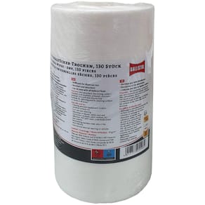 Reinigungstücher BALLISTOL Rolle, 130 trockene Tücher, 20x19 cm