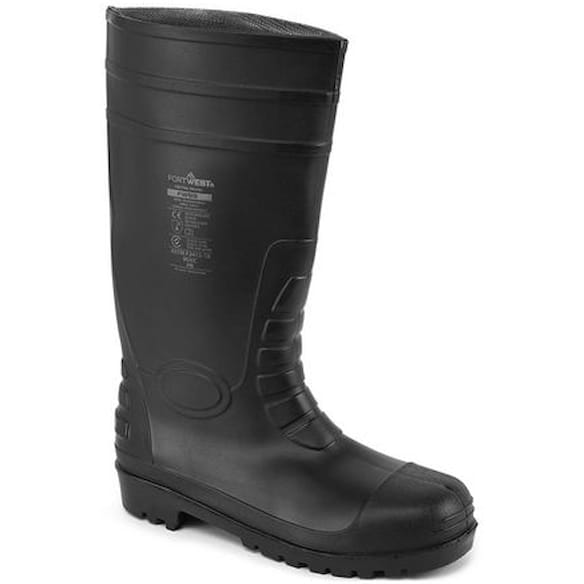 Vernestøvel PORTWEST FW95 S5 44 sort