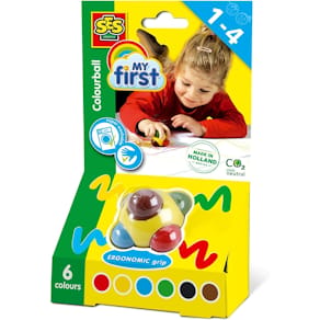 Wachsmalkreide-Ball SES My First Colourball