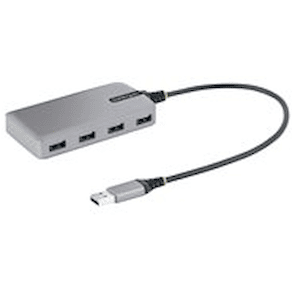 StarTech.com 4-Port USB Hub, USB 3.0 5Gbps, Bus Powered, USB-A
