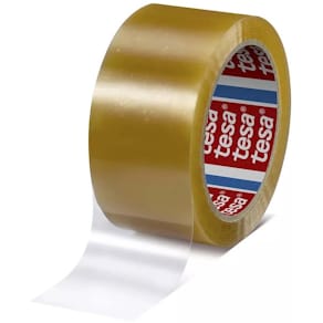 Pakketape tesa 60400 PLA, støjsvag transparent 50 mm x 66 m, 6 rl