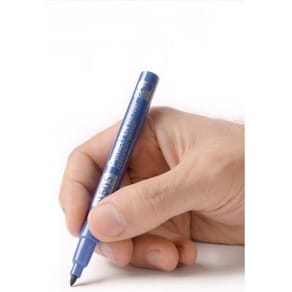 Märkpenna perm. PENTEL N50S rund blå