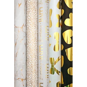 Geschenkpapierrolle BRAUN+COMPANY Moments, 1,5 m x 70 cm