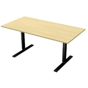 Bord El 160x80cm björklaminat/svart