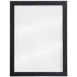 Kridttavle Securit Woody sort træramme 40x60 cm