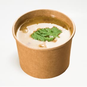 Suppebæger 230 ml brun, jomfruelige fibre, 500 stk