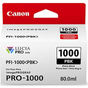 PFI-1000 photo black ink tank
