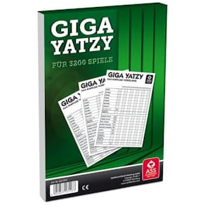 Würfelspielblock ASS Giga Yatzy