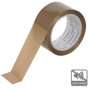 Packband Q-CONNECT, 50 mm x 66 m, braun