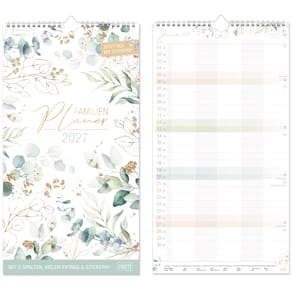 Wandkalender HÄFFT Familienplaner 2027