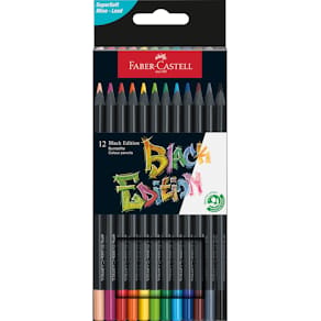 Färgpenna Black Edition 12/fp