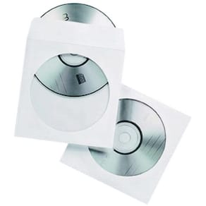 CD/DVD-ficka LYRECO med fönster 50/fp