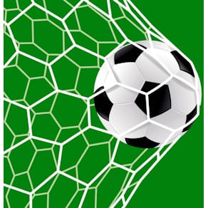 Motivserviette PAPER+DESIGN, 33 x 33 cm, Fußball