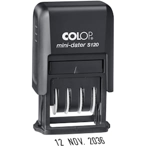 Datumstempel Colop Mini-Dater S120N, Frans