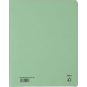 Dreiflügelmappe Bene, Karton, A4, grün