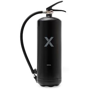 Brandsläckare NEXA 6kg pulver 43A svart