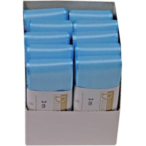Taftband GOLDINA Basic, 40 mm x 3 m, hellblau