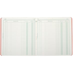 Ontvangsten- en uitgavenboek Exacompta, 21 x 19 cm, franstalig