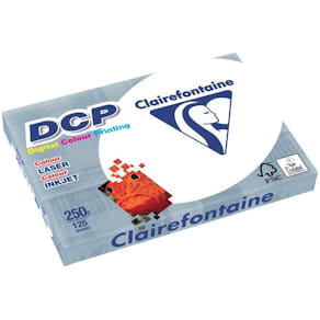Farblaserpapier Clairefontaine DCP, A4, weiß, 250 g/m²