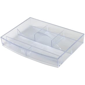 Schubladeneinsatz HAN, 6 Fächer, transparent